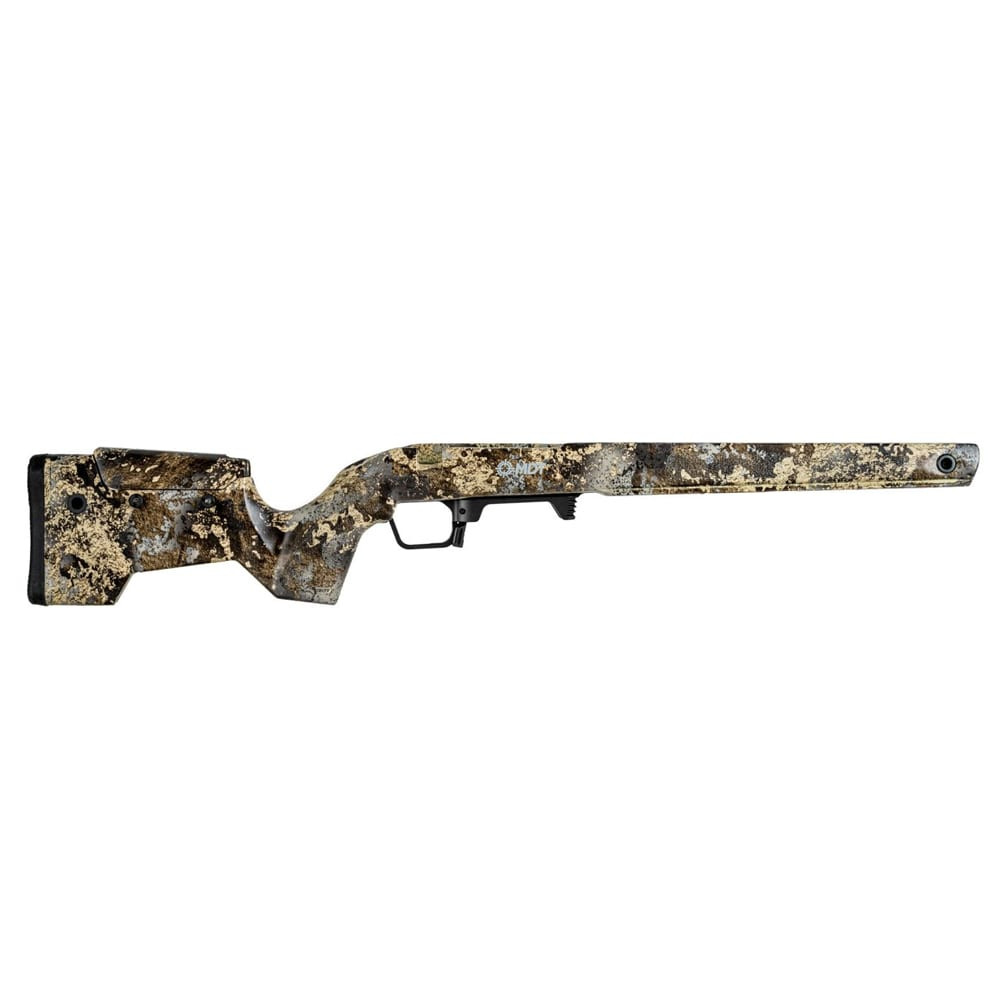 MDT CRBN Precision Kit Remington 700 SA Right-Handed Fixed Hydro-Dipped TTP Rifle Stock w/ARCA Rail & No Bottom Metal 114482-TTP
