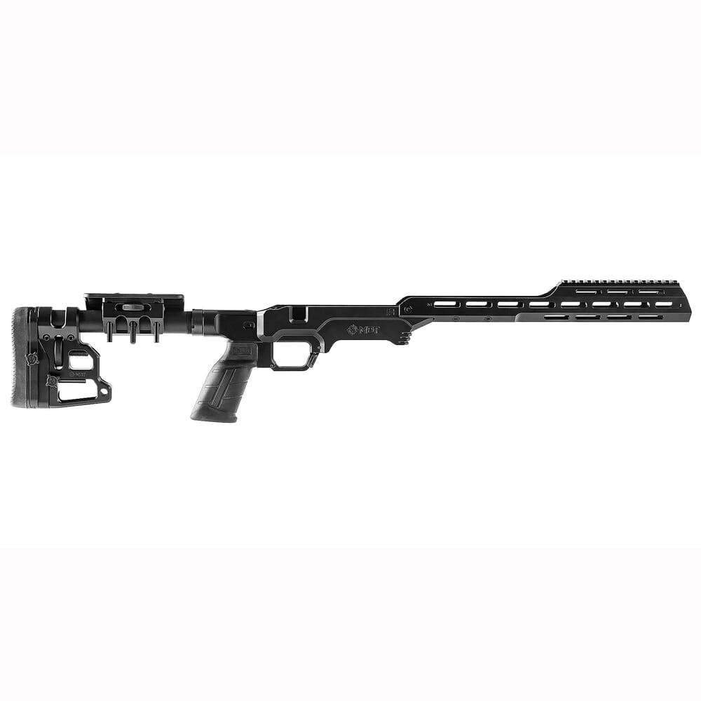 MDT LSS Gen3 System Tikka T3/T3X LA RH Tactical BLK Chassis System 115023-BLK
