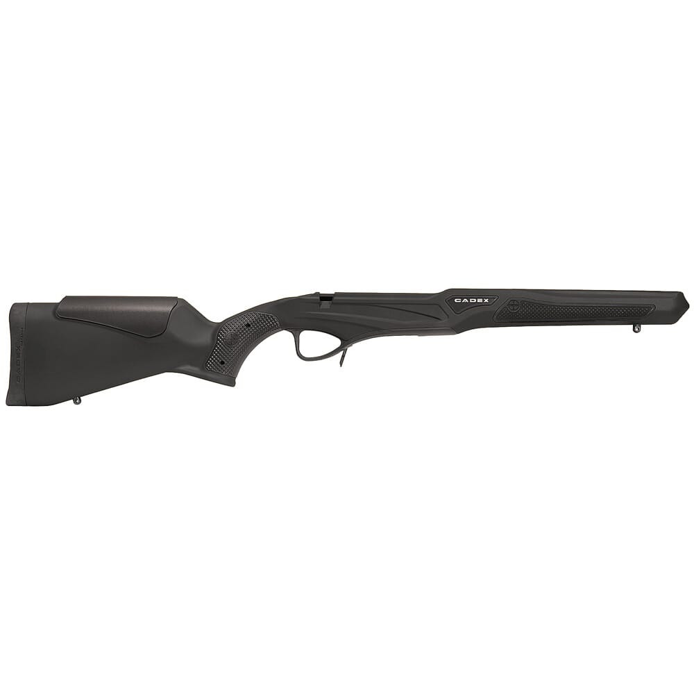 Cadex Defense Tundra Strike Rem 700 Long Action RH Black Chassis STKTUN-REM-RH-LA-INAA-BLK