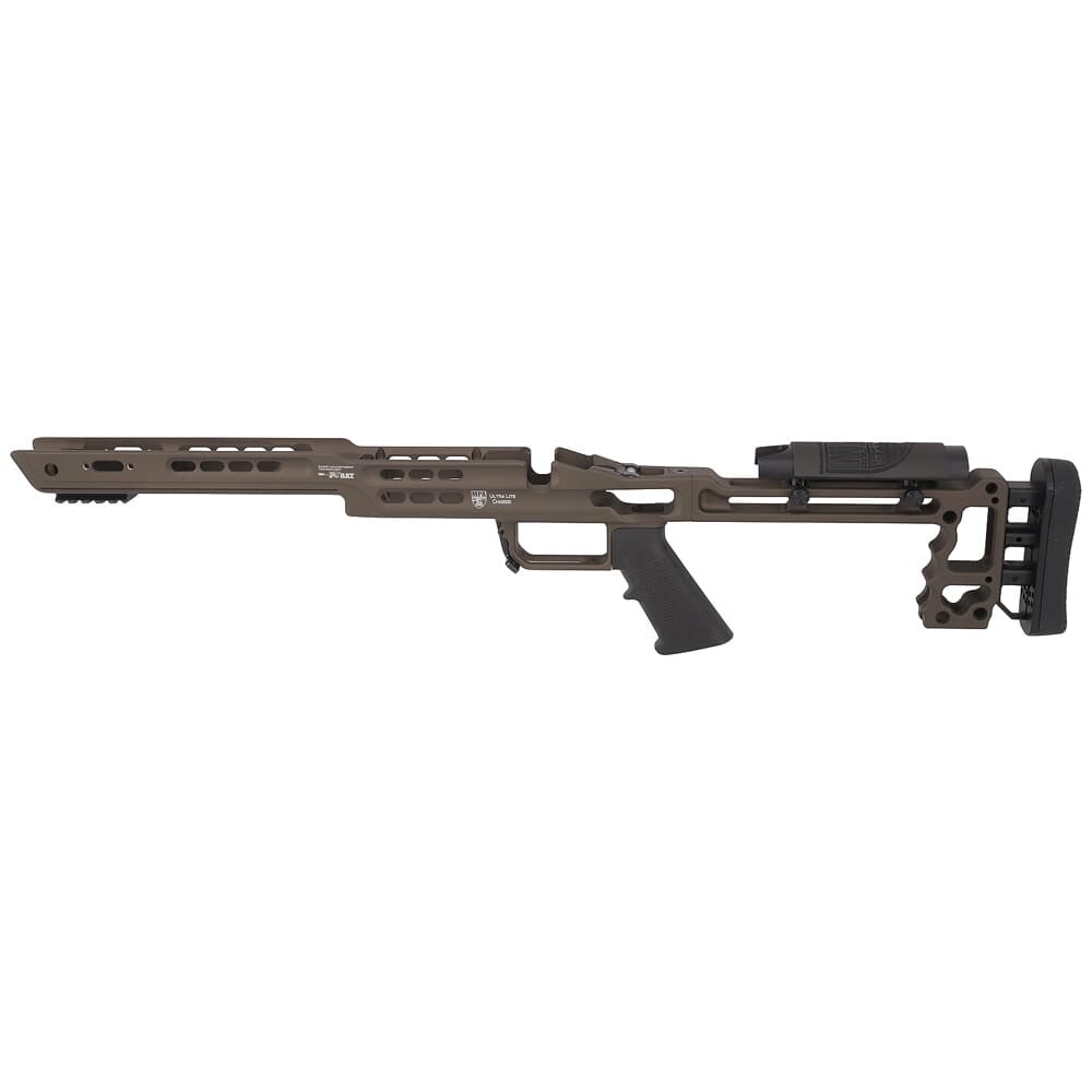 Masterpiece Arms Remington LA LH Midnight Bronze Ultra Lite Chassis ULCHASSISREMLA-MB-LH-21