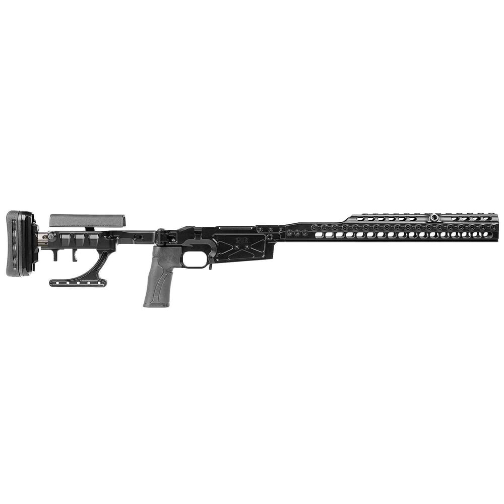 Spuhr SICS Rem 700 LCP SA Black Chassis w/16" HBAR Forend CH000121