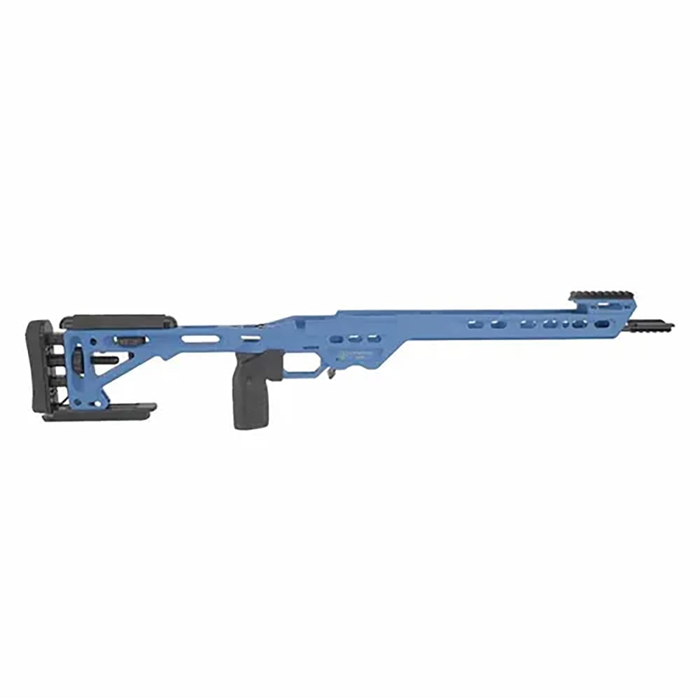 Masterpiece Arms Tikka  SA LH NRA Blue Competition Chassis COMPCHASSISTIKSA-BLU-LH-21