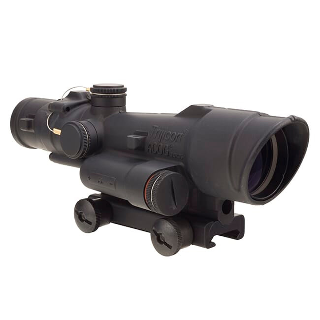 Trijicon ACOG 3.5x35 Green LED Illuminated Scope, .223 Chevron Reticle w/ TA51 Mount 100492