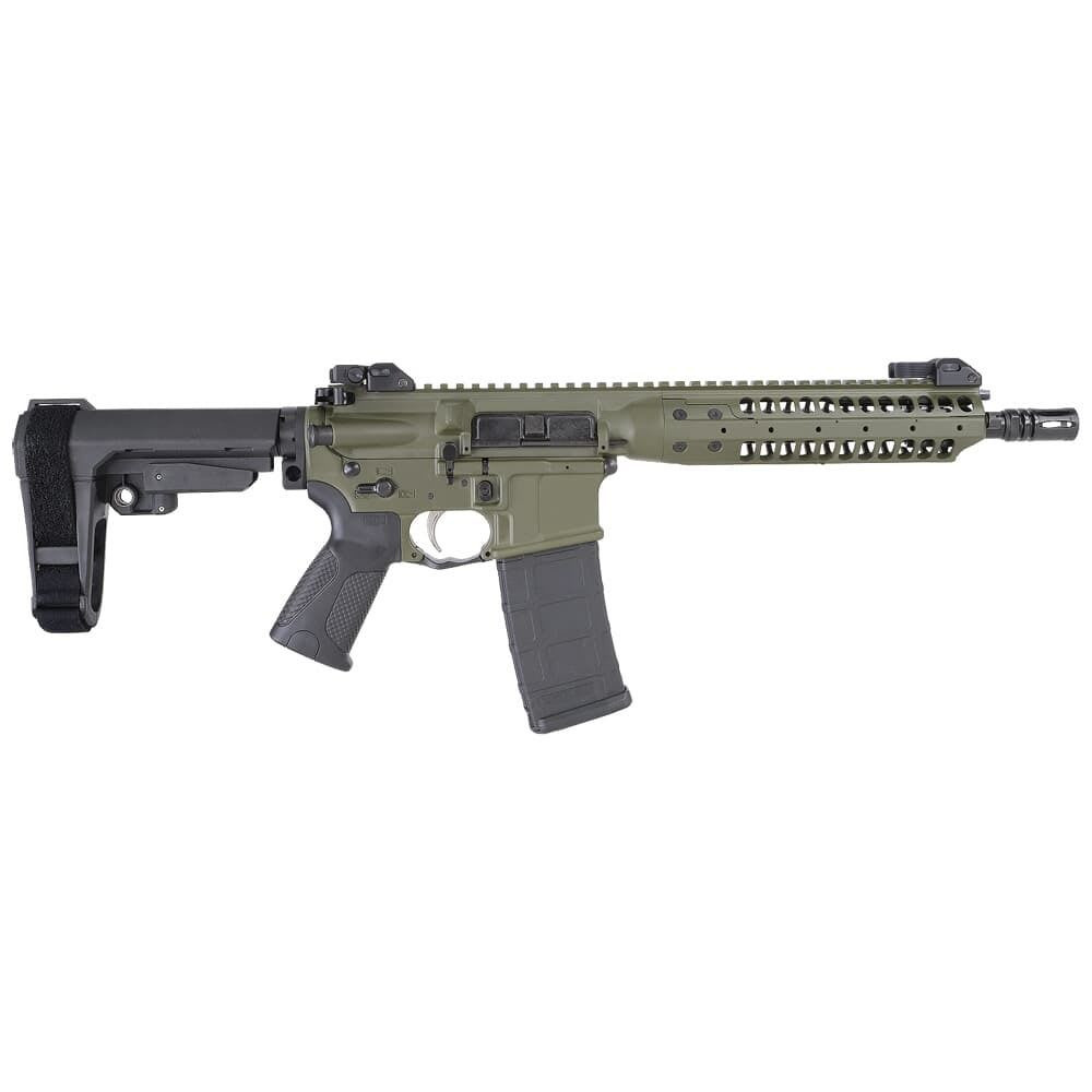 LWRC IC-A5 .300 Blackout 10.5" 1:7" 1/2x28 OD Green Short Barreled Rifle (NFA) ICMKIIR3ODG10S