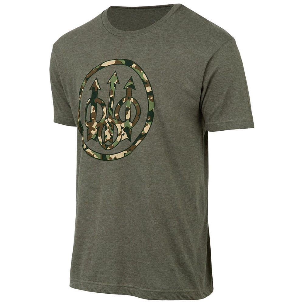 Beretta Heritage SS Tee Heather Mil Green TS735T189007AU