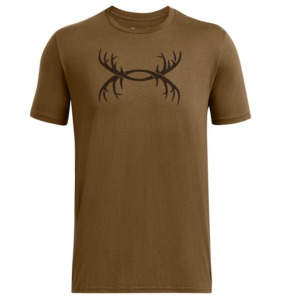 Under Armour Antler Logo SS Tee Coyote 1366017-498