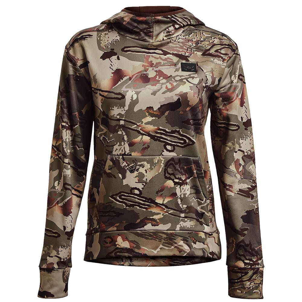 Under Armour Women's Armour Fleece Storm Kangzip Hoodie UA Forest All Season Camo/Black 1373285-994