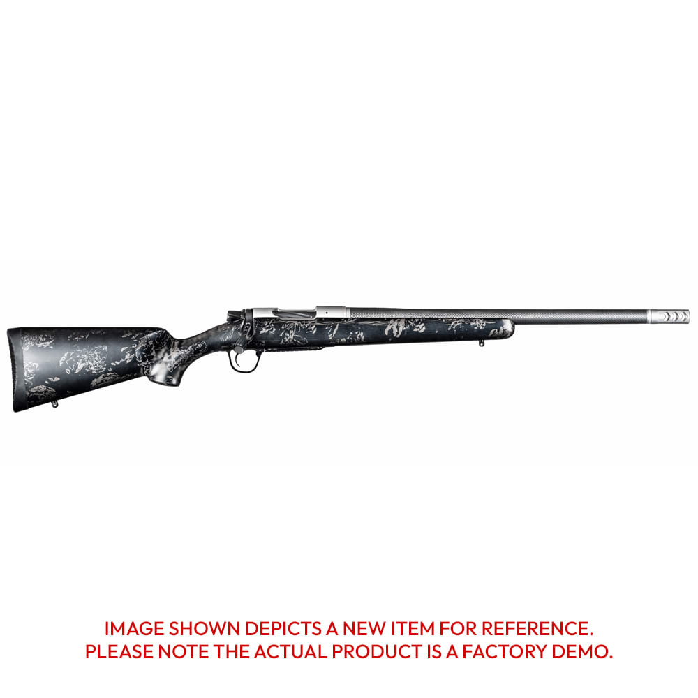 Christensen Arms FACTORY DEMO Ridgeline FFT 7mm PRC 22" 1:8" Carbon Fiber Bbl Titanium Carbon w/Metallic Gray Rifle 801-06328-00_20MTL00759