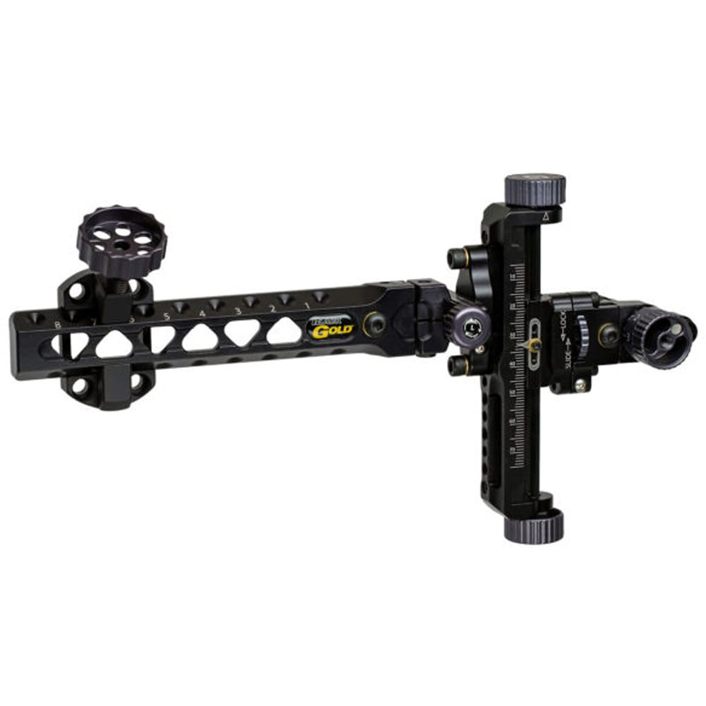 Black Gold Competition 2ADT 6" DT Grey LH Competition Sight BGC2ADT-L