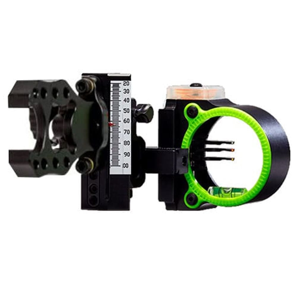 Black Gold Ascent Pro 4" DT 3-Pin .019 LH Sight BGPDT3-L