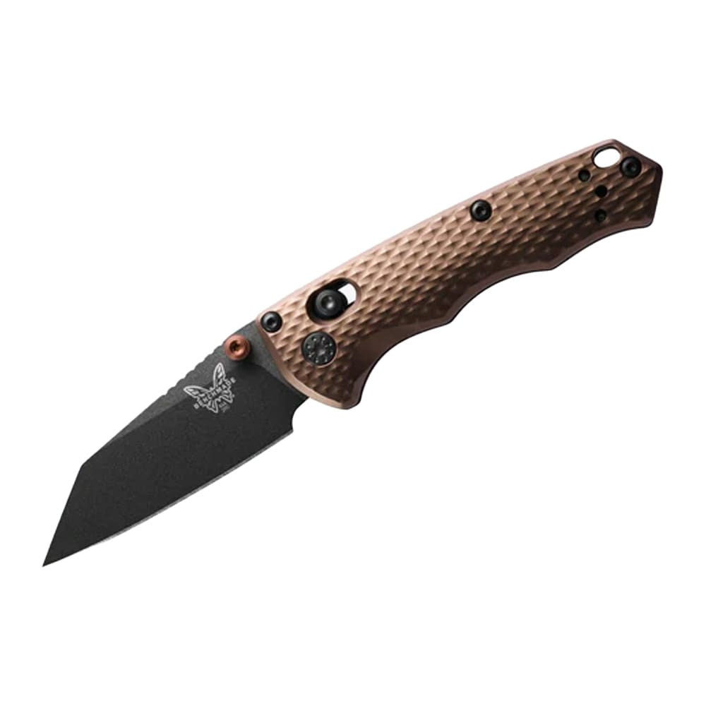 Benchmade Full Immunity AXIS Flat Dark Earth Aluminum Wharncliffe Knife 290BK-1