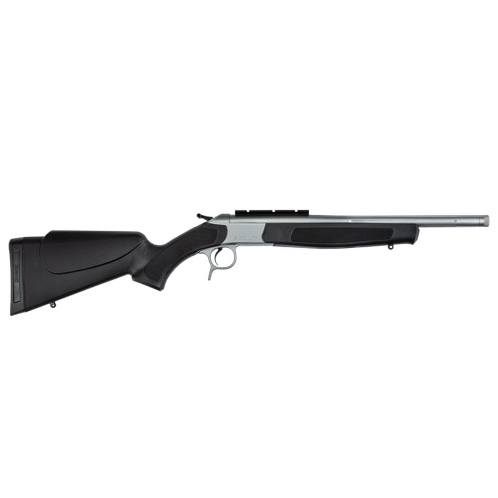 CVA Scoped Scout TD Compact .243 Win 20" 1:10" 5/8x24" Bbl Stainless/Black Take-Down Single Shot Rifle w/1.5-5x32 KONUSPRO & Case CR4816SSC