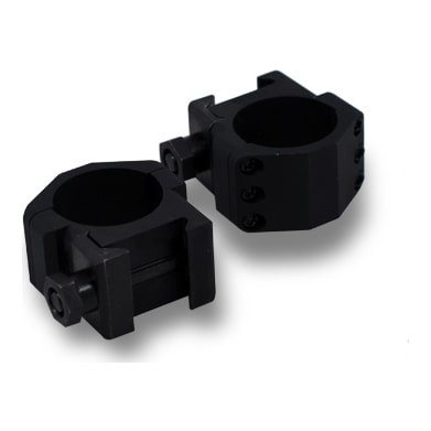 Badger Ordnance Max-50 30mm Standard .823 Alloy Ring Set, excellent shape - UA310