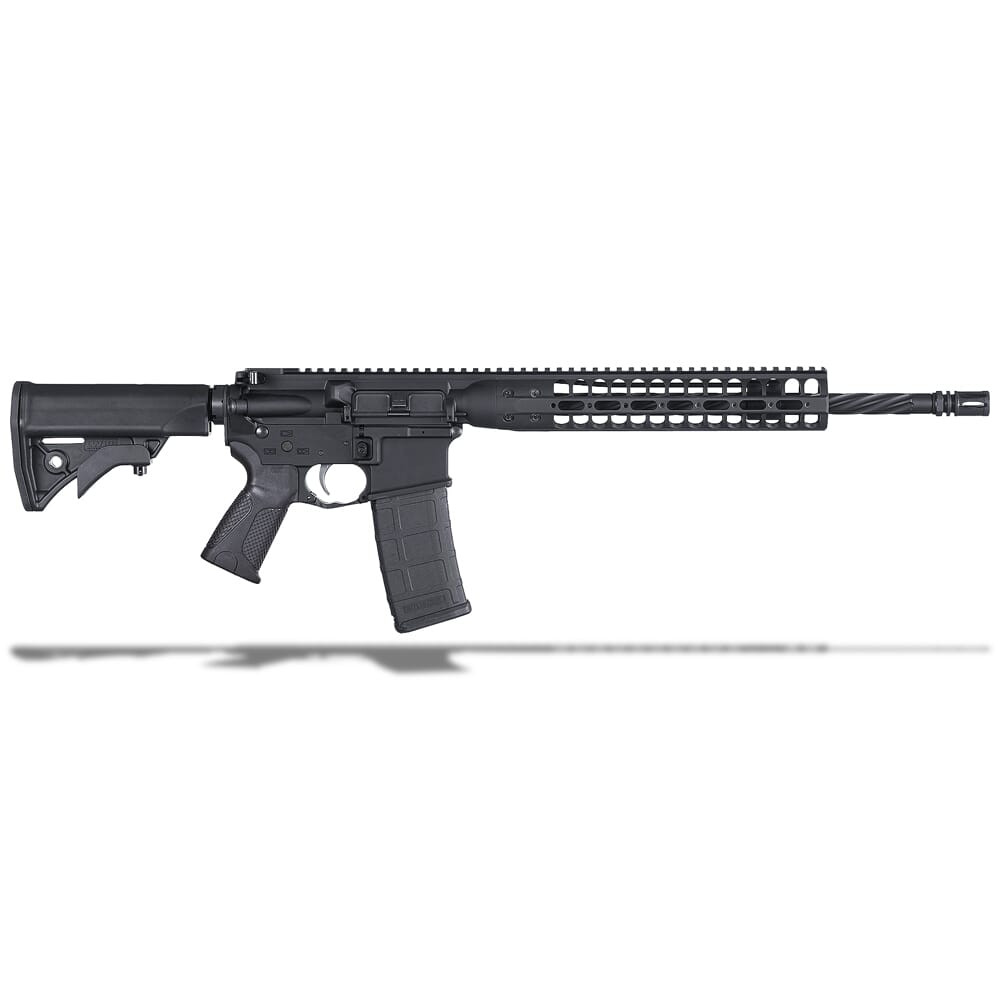 LWRC ICDI ECR 5.56 NATO 16.1" Bbl Blk Rifle ICDIR5B16E