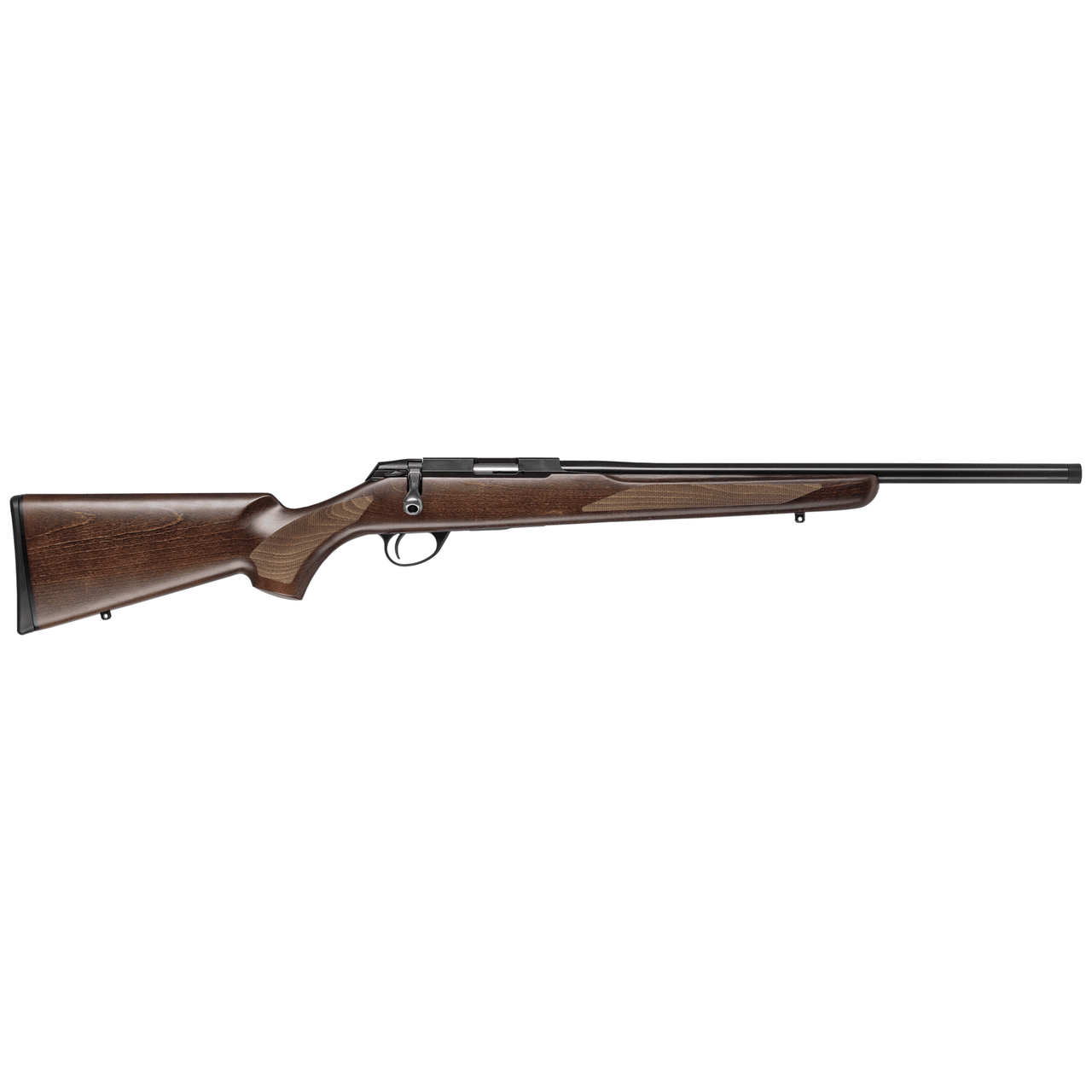 Tikka T1X Hunter Blued Steel 17 HMR NS 20 BBL 1:1/9 1/2x28 TPI RH 6RD Wood / Oiled Brown J04117