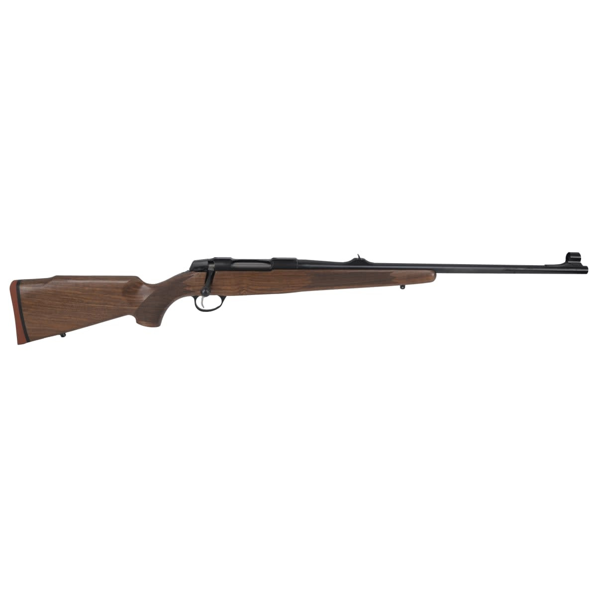Sako 90 Hunter Blued Steel  222 REM w/ Sights 22.4  BBL 1:12  TPI RH Std Trig 6RD Wood / Oiled Brown J04783
