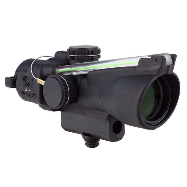 Trijicon 3x24 Compact ACOG Dual Illuminated Amber Crosshair