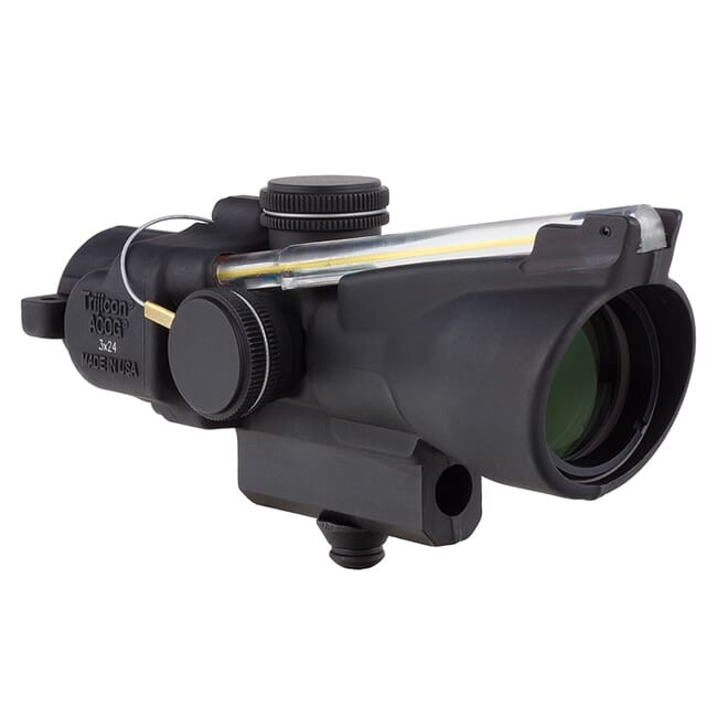 Trijicon 3x24 Compact ACOG Illum Amber Horseshoe Ballistic 400227