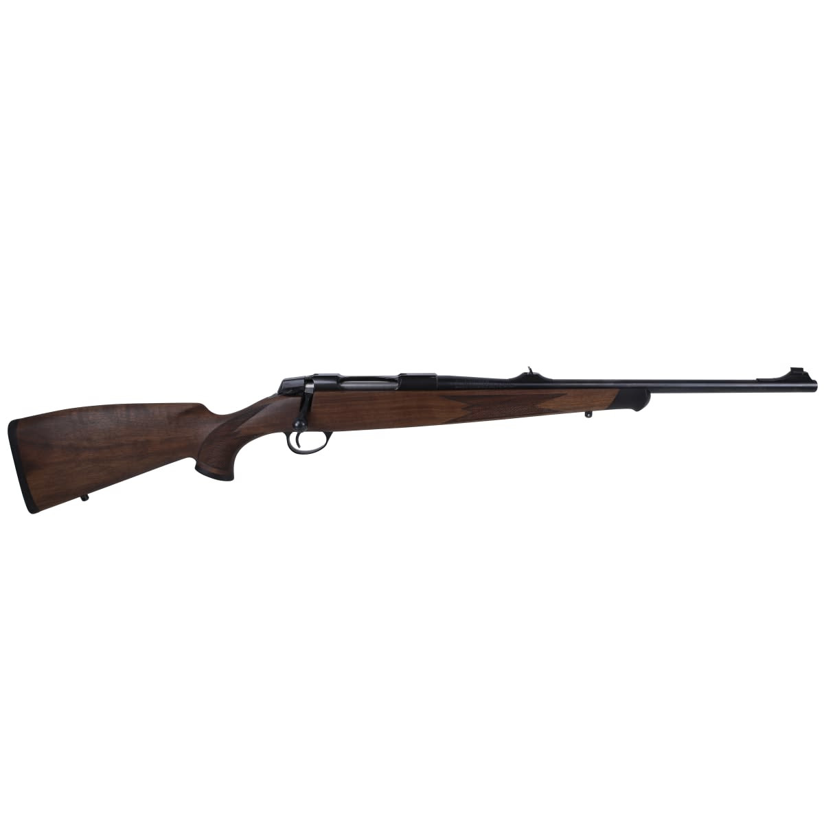 Sako 90 Bavarian Blued Steel 375 H&H w/ Sights 24.5  BBL 1:12  TPI RH SS Trig  4RD Wood / Oiled Brown J06002