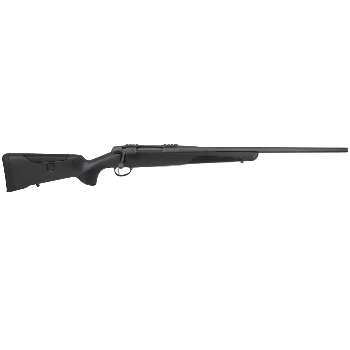 Sako 90 Adventure Cerakote Tungsten 6.5 CM No Sights 24.3 Fluted BBL 1:8  TPI RH Std Trig 5RD Glass Fiber / Black J06196