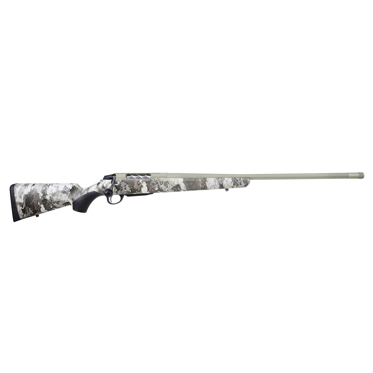 Tikka T3x, Veil Alpine, Fluted Threaded Bbl 7MM PRC 24" Bbl 1:9 5/8in x 24 tpi Alpine, Cerakote JRTXVA37124