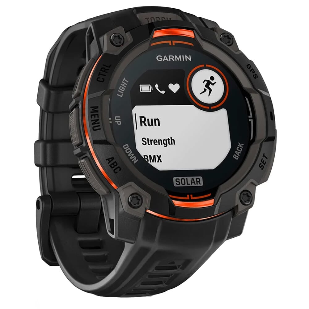 Garmin Instinct 3 45mm Solar Black/Black Smartwatch 010-02934-00