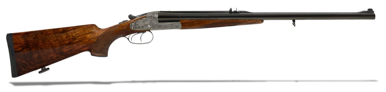 Merkel SXS Sidelock Safari 470 NE Walnut Stock Double Rifle