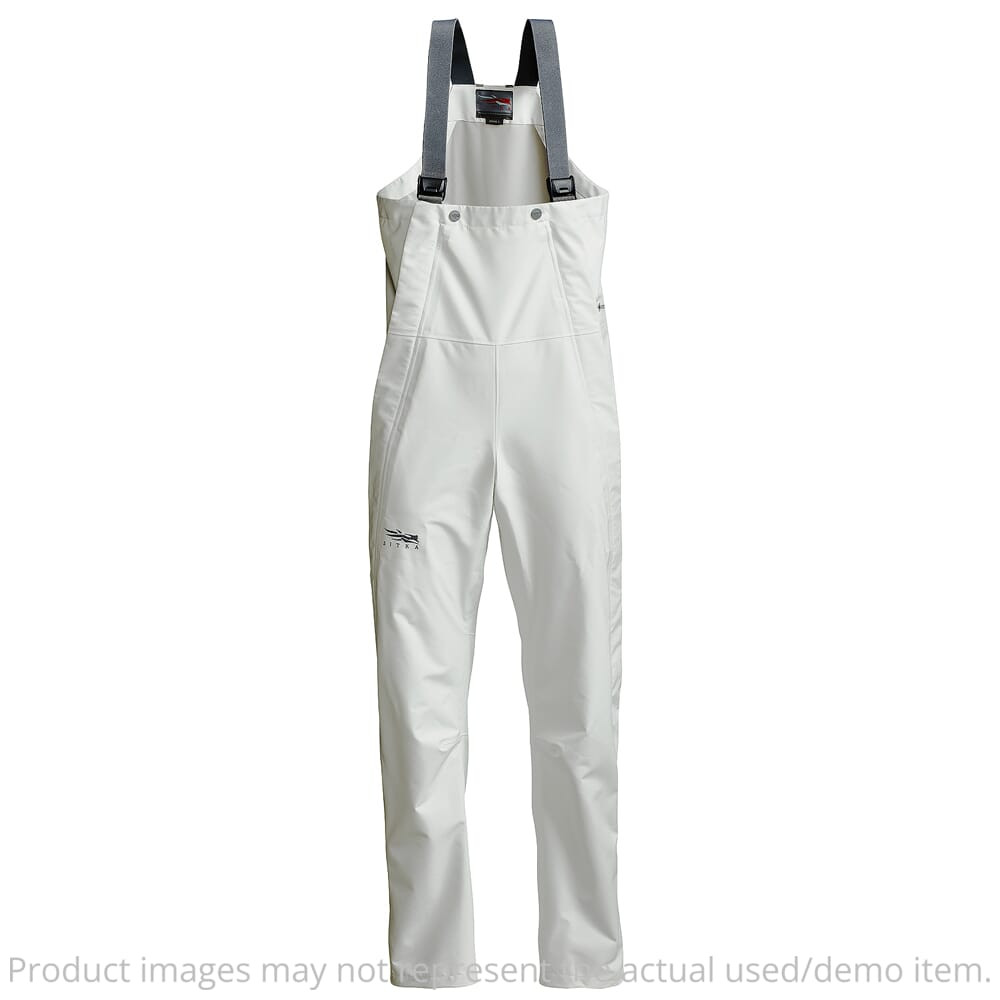 Sitka Gear USED Nodak Bib White Large 50250-WH-L UA5343