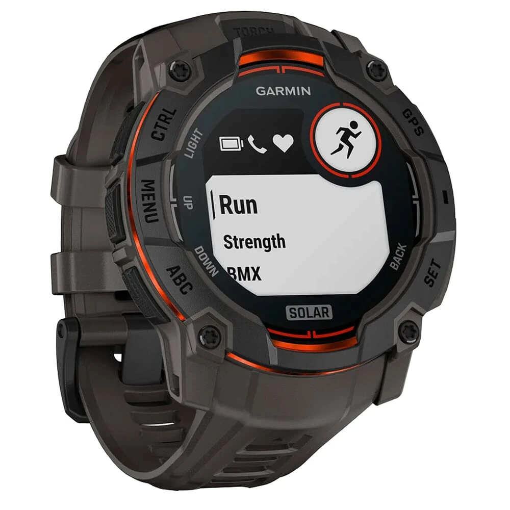 Garmin Instinct 3 50mm Solar Black/Charcoal Smartwatch 010-02935-00