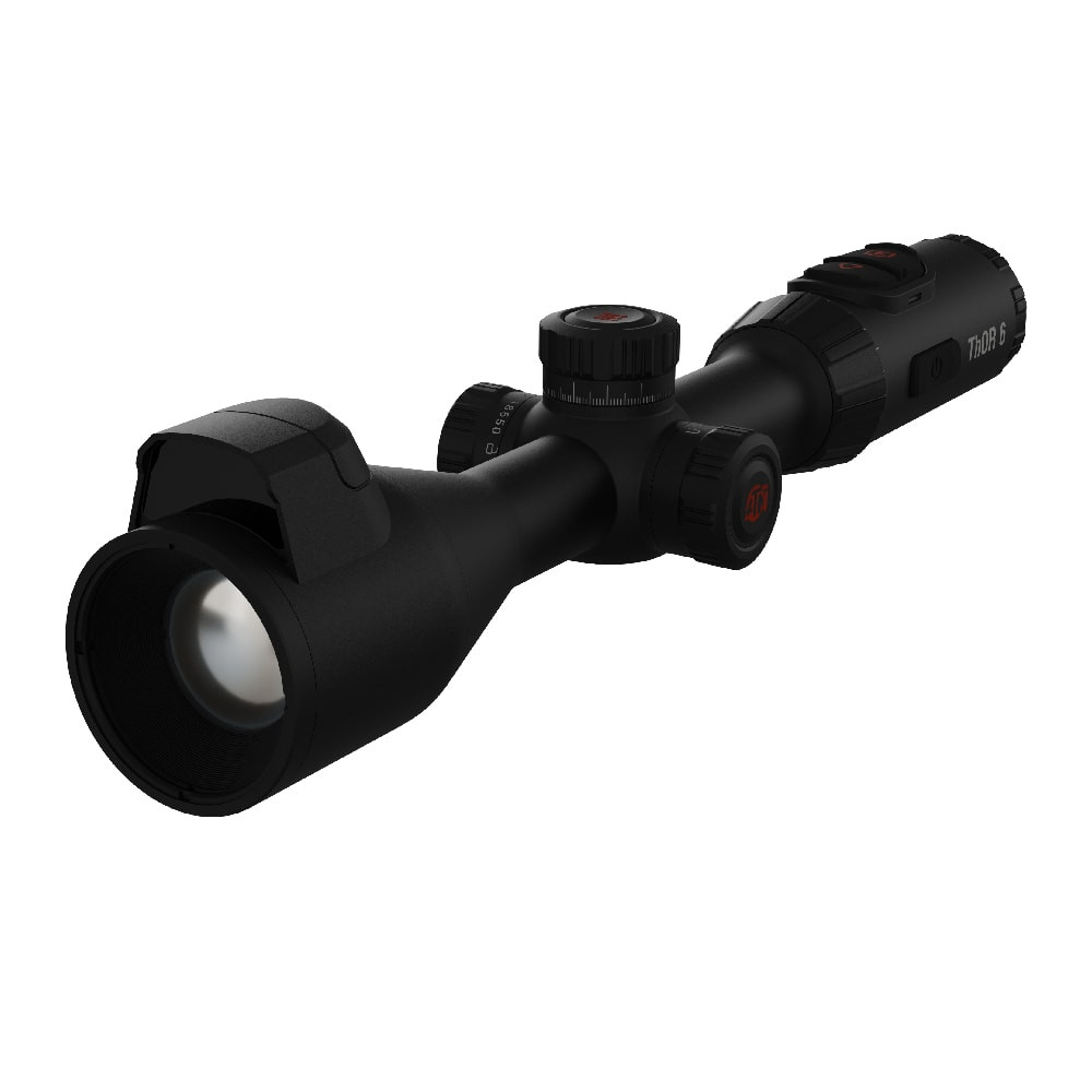 ATN ThOR 6 Elite 2-16x 640x512 Sensor 12 micrometer 15mK NETD Built-in LRF Thermal Riflescope TIWST6635LRF