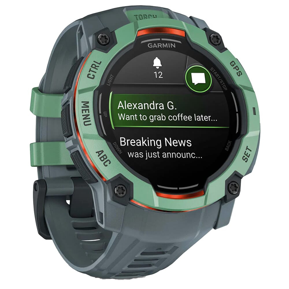 Garmin Instinct 3 50mm AMOLED Display Neo Tropic/Twilight Smartwatch 010-03020-01