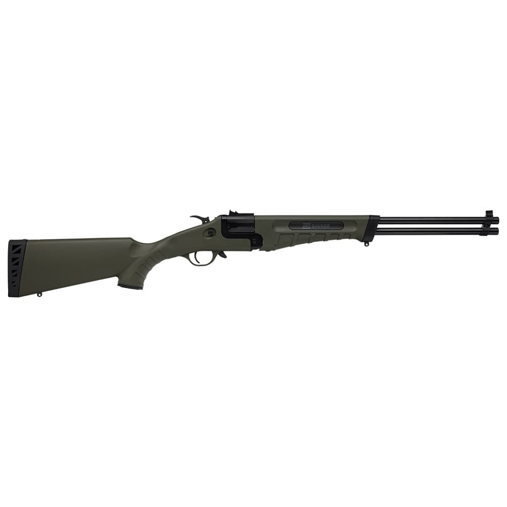 Savage Arms 42 Takedown .22 WMR .410 Bore 20" Bbl Black/OD Green Synthetic Over-Under Single-Shot Rimfire Rifle Shotgun  23001