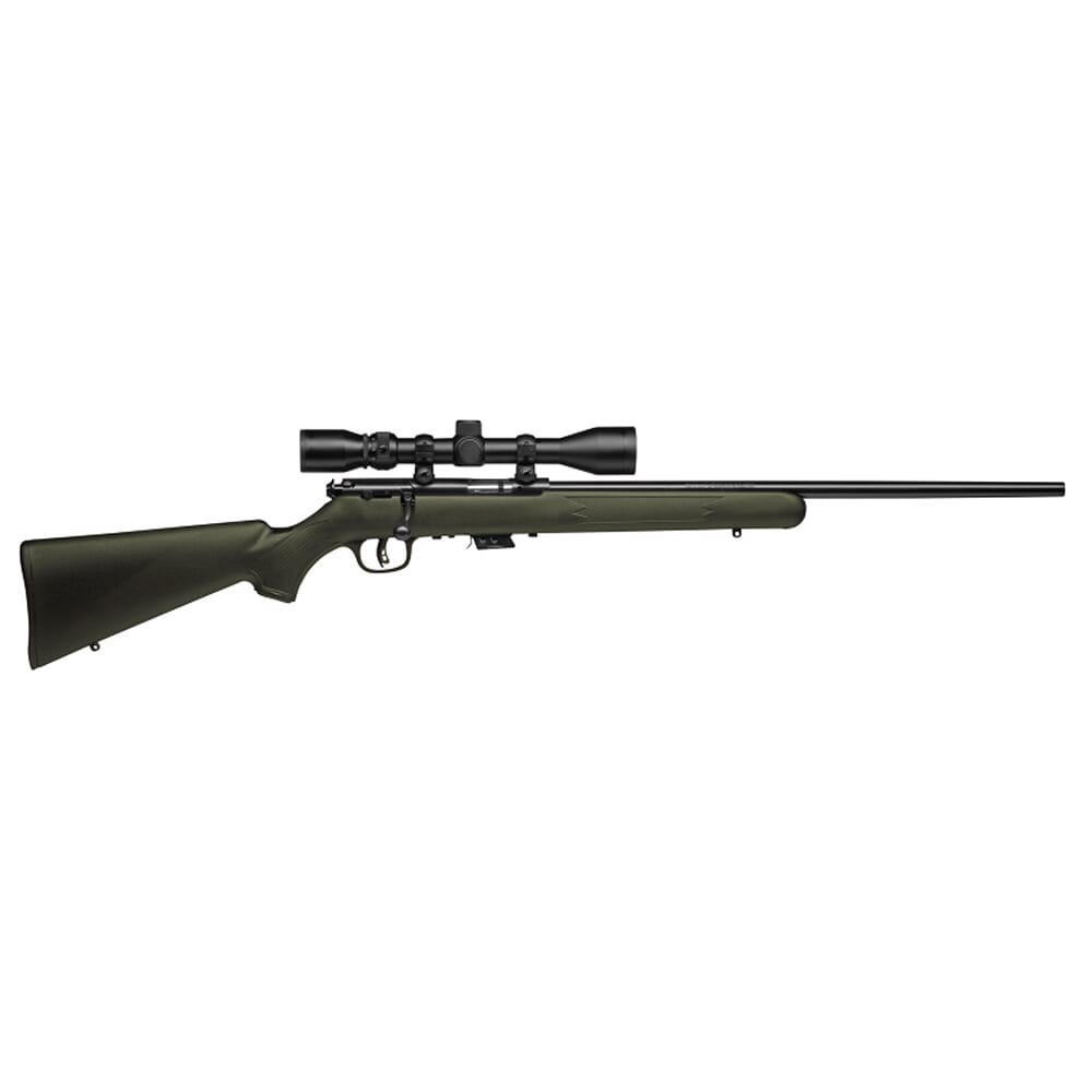 Savage Arms MARK II FXP .22 LR 21" 1:16" Bbl OD Green Bolt Rifle w/Bushnell 3-9x40mm Scope & (1) 10rd Mag 26721