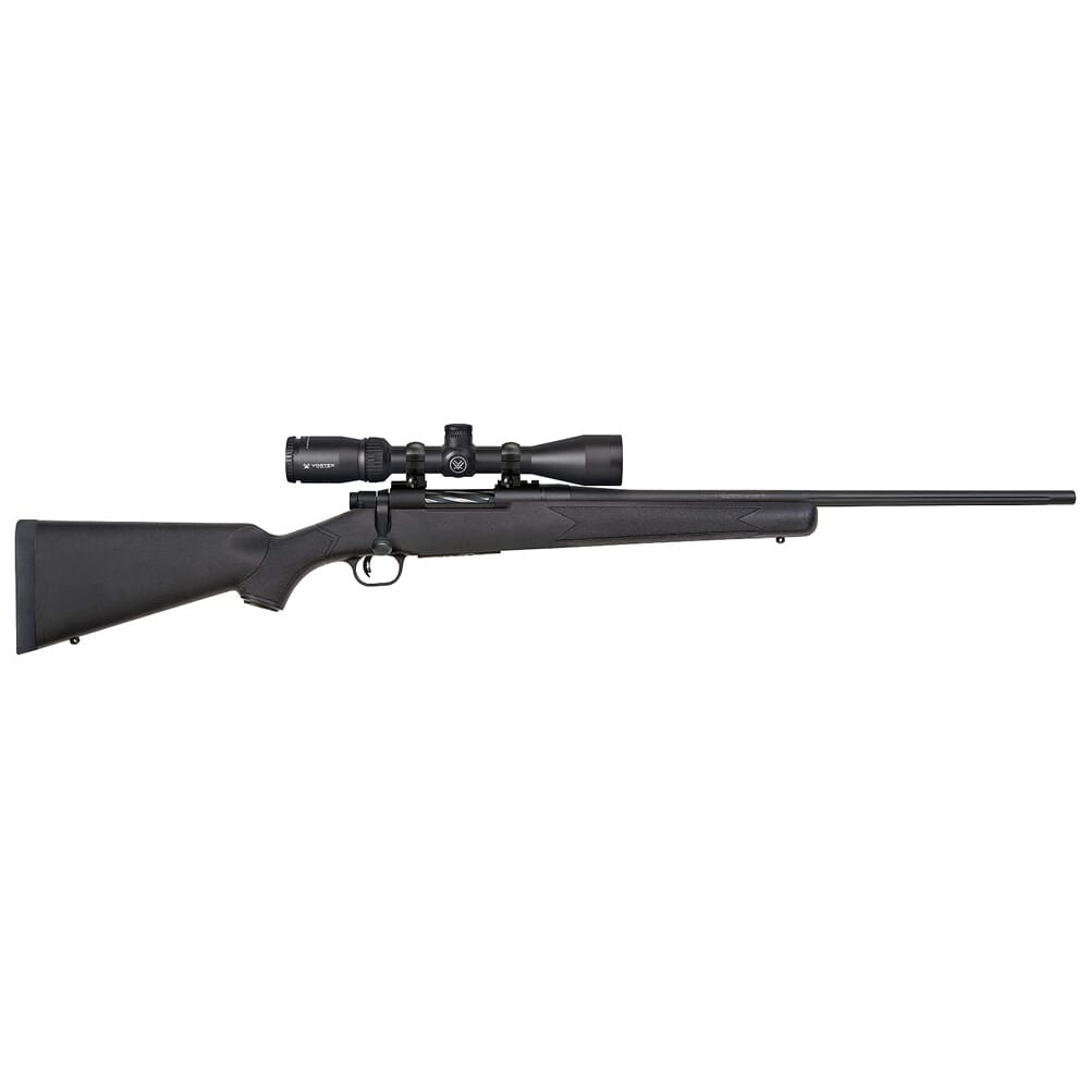Mossberg Patriot Synthetic - Vortex Scoped Combo 7mm-08 Rem 22" Bbl 1:9.5" 5+1 Black Rifle w/Vortex 3-9x40 Scope 28053