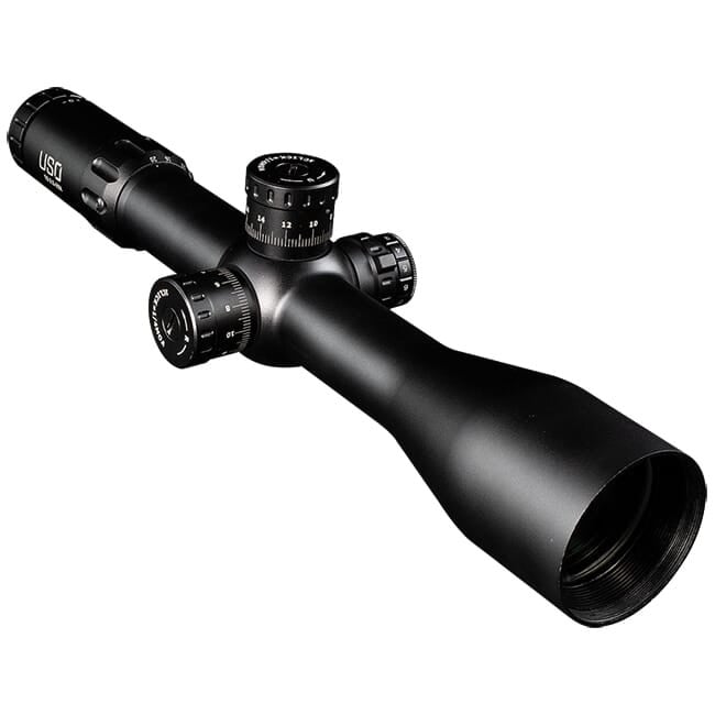 US OpticsTS 2.5-20x50mm; 34 mm Tube; Digital Red FFP MDMOA Reticle Riflescope TS-20X-MDMOA