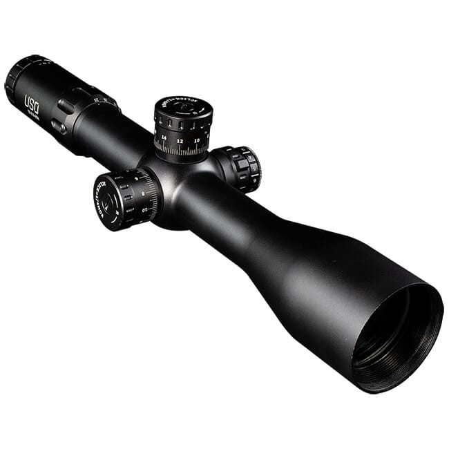 US OpticsTS 2.5-20x50mm; 34 mm Tube; Digital Red FFP MDMOA Reticle Riflescope TS-20X-MDMOA