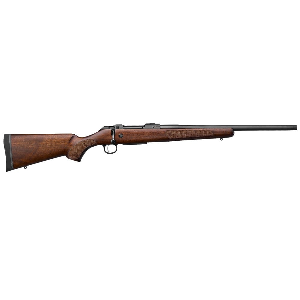 CZ-USA 600 Plus American .243 Win 5rd 20" Bbl 9/16x24 Drilled & Tapped Walnut Stock Rifle 07718