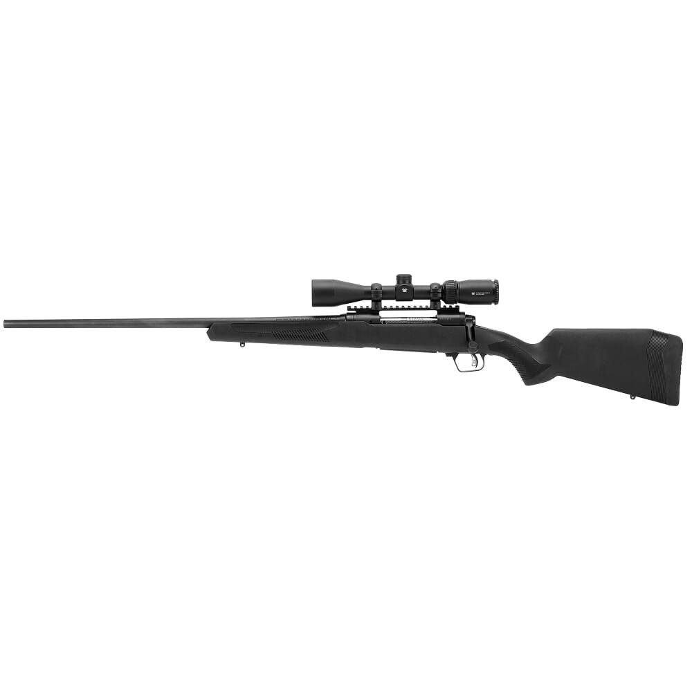 Savage Arms 110 Apex Hunter XP LH .243 Win 22" 1:9.25" Bbl Black Left Hand BA Rifle w/Vortex Crossfire II 3-9x40mm Scope & (1) 4rd Mag 57319