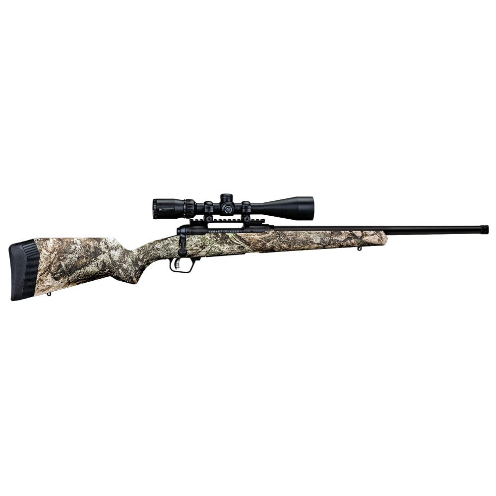 Savage Arms 110 Apex Predator XP 6.5 Creedmoor 24" 1:8" Bbl Mossy Oak Terra BA Rifle w/Vortex Crossfire II 4-12x44mm Scope, (1) 4rd Mag 57360