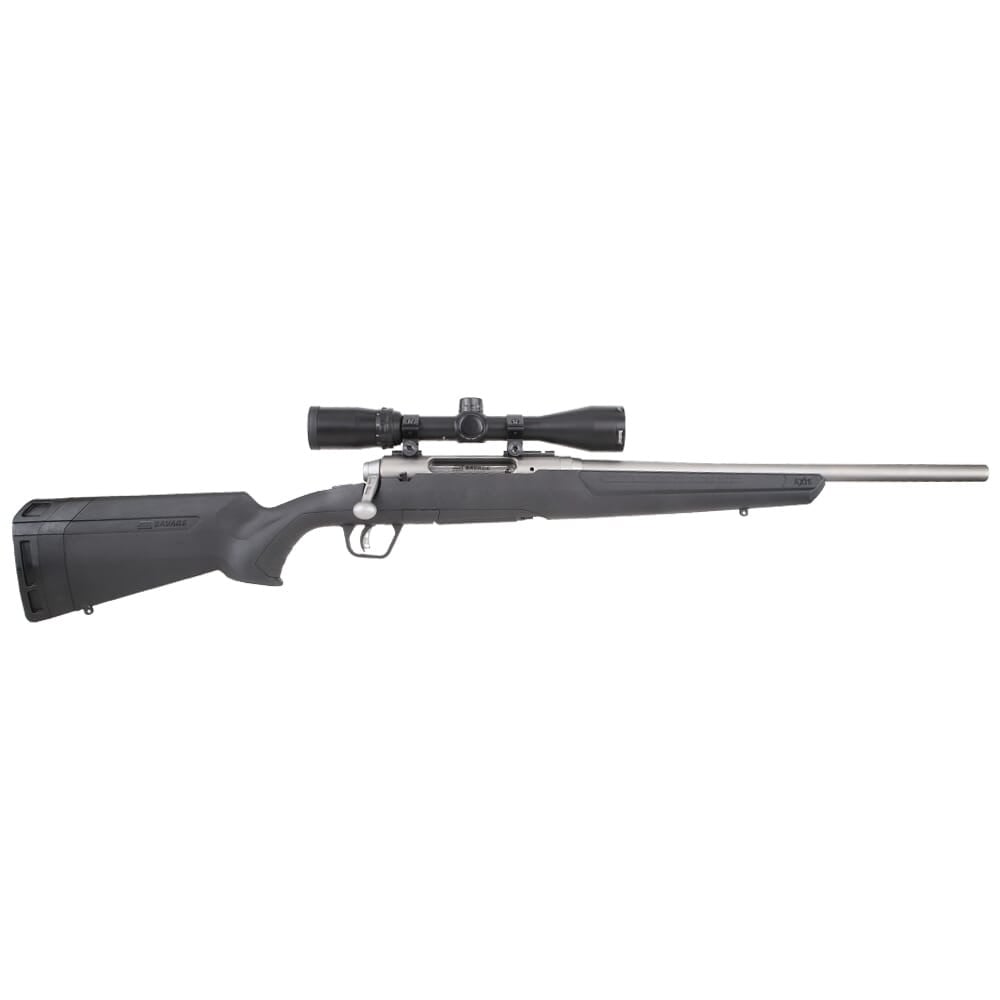 Savage Arms AXIS II XP Stainless .350 Legend 18" 1:16" Bbl Black BA Rifle w/Bushnell 3-9x40mm Scope & (1) 4rd Mag 57541