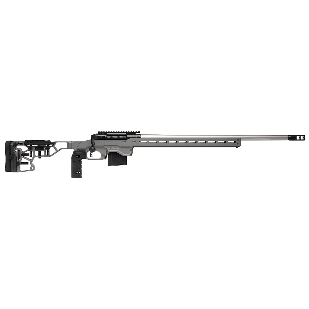 Savage Arms 110 Elite Precision .338 Lapua Mag 30" 1:9" 5/8x24 Bbl Gray BA Rifle w/(1) 5rd Mag 57562