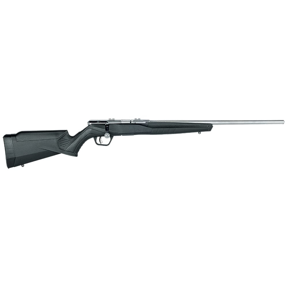 Savage Arms B17 FVSS .17 HMR 21" 1:9" Bbl Black/Stainless BA Rifle w/(1) 10rd Mag 70802