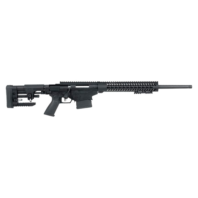 Ruger Precision Bolt Action Rifle .308 Winchester 20 Inch Threaded Barrel 5R Rifling Samson Keymod Handguard Precision MSR Folding Adjustable Stock 10 Round - Used: Excellent condition - UA1194