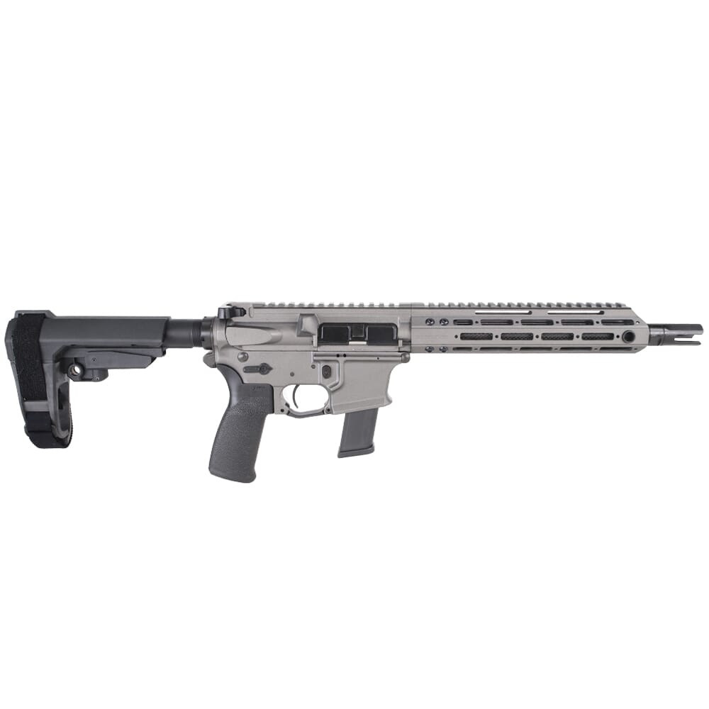 Christensen Arms CA9MM 9mm 10.5" 1:10" Carbon Fiber Bbl M-LOK CO Compliant Tungsten AR Pistol 801-11019-02