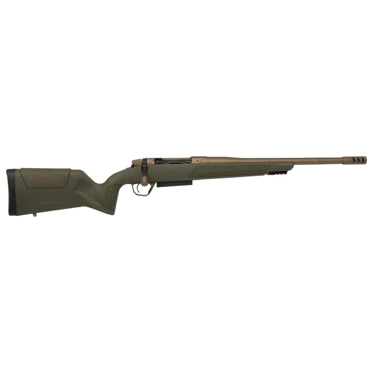 Christensen Arms Evoke Gray w/Bronze Logo 7mm PRC 22" 1:8" Burnt Bronze Bbl Rifle w/Hybrid Hunter Stock 801-15009-00