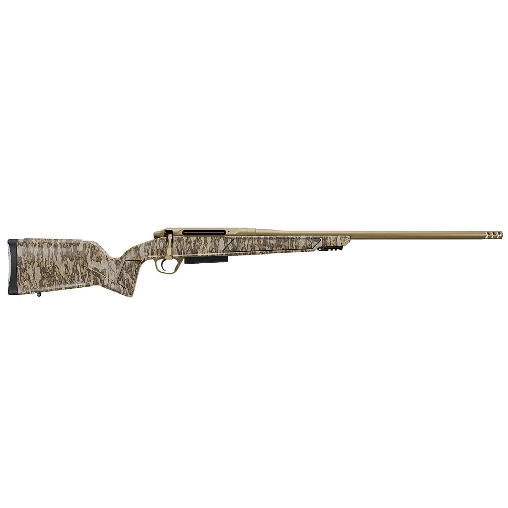 Christensen Arms Evoke Mossy Oak Bottom Land 6.5 Creedmoor 20" 1:8" Flat Dark Earth Bbl Rifle w/Hybrid Hunter Stock 801-15013-00
