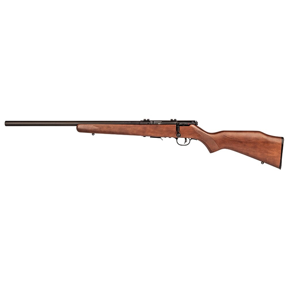 Savage Arms 93R17 GV LH .17 HMR 21" 1:9" Bbl Brown Hardwood Left Hand BA Rifle w/(1) 5rd Mag 96717