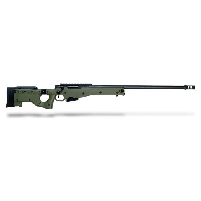 Accuracy International AW 6.5 Creedmoor 26' Plain SAS Brake, Pic Rail, Green Folder