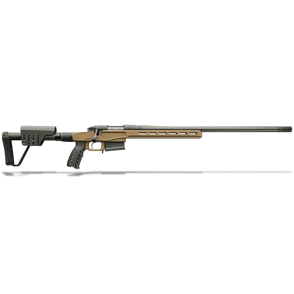 Bergara Premier Series MG Lite .300 Win Mag CF 24" 1:10" Rifle w/Magnesium Folding Chassis & Omni MB BPR37-300WM