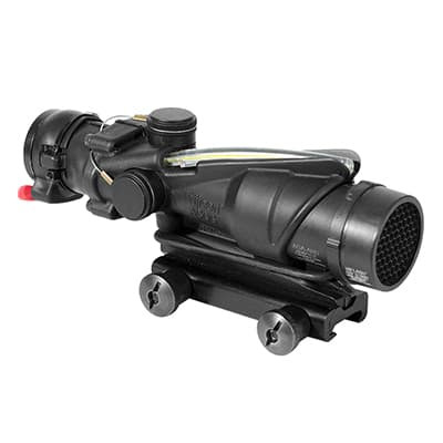 Trijicon ACOG 4x32 .223 BDC/FT - Amber Chevron BAC TA31F-A. Used, like new condition. UA1331